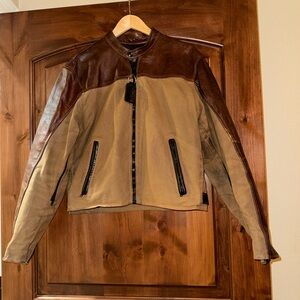 Vintage Vanson Leathers motorcycle jacket made in the USA